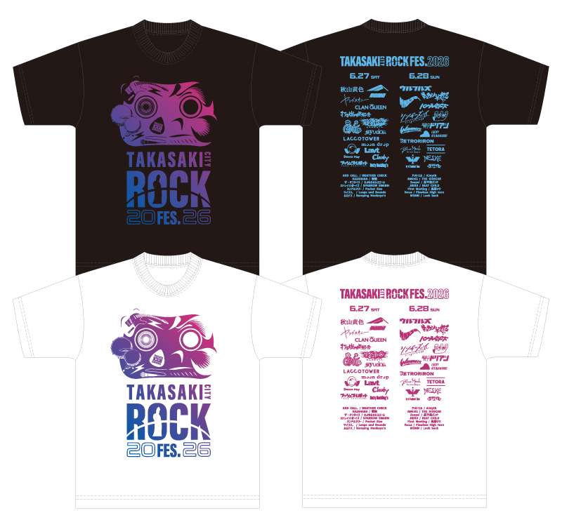 グラデーションTシャツ